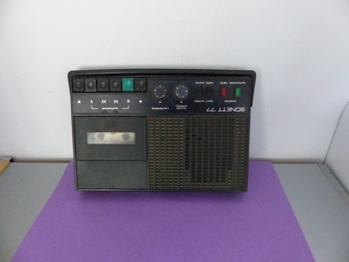 Sonett kassettenrecorder - ,