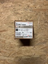 Würth Holzschraube,4,5x80mm, Teilgewinde Senkfräßkopf, (OVP)