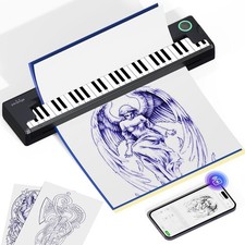 PeriPage Pino Tattoo Drucker, Tattoo Stencil Drucker Kompatibel, Transfer Tattoo