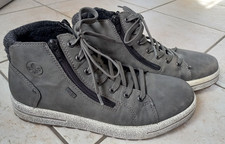 Rieker Tex Outdoorschuhe Herrenschuhe Reissverschlüsse grau Gr. 43