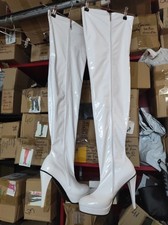 Handmade Overknee Stiefel lack