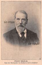 Oswald Achenbach - 1897 - Historische Aufnahme ~6x10cm