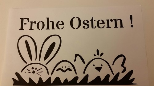 Schablone ostern2 auf a4 - ,