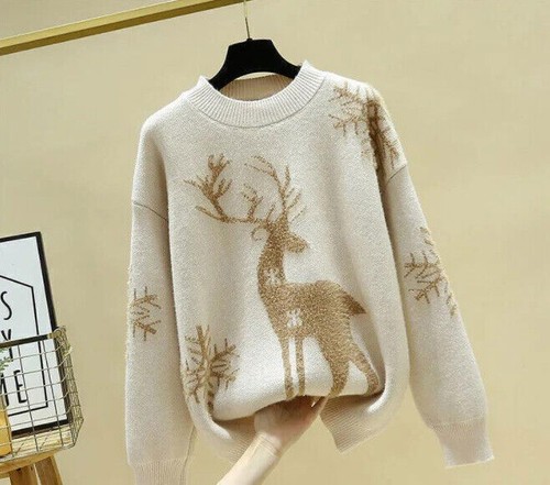 Damen cashmere strick pullover - cashmere,
