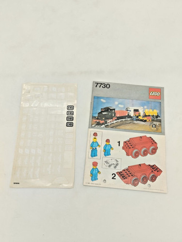 Lego 7730 electric goods train - electric,