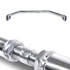 Aluminium Domstrebe poliert