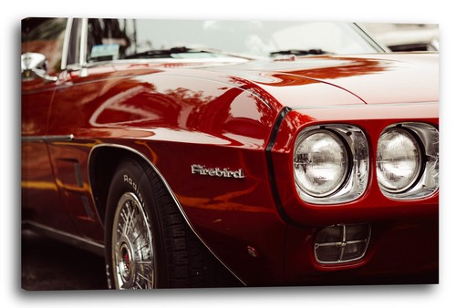 Wandbild autobilder oldtimer - wandbild,