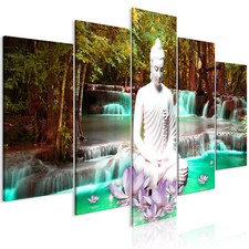 Budda Buddha Oriental VLIES LEINWAND DEKO BILDER WANDBILD XXL WOHNZIMMER