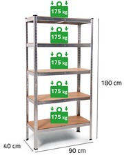 Metallregal Steckregal