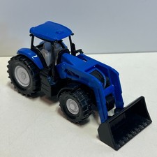 SIKU - New Holland Traktor mit Schaufel - 1/87 - 8,6 cm lang - GUT   #3567