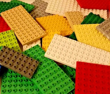 LEGO Duplo 5 Platten in verschiedenen Größen 6x12, 4x8, 8x8 Noppen