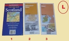 Karte Reisekarte Stadtkarte Schottland Wales Irland