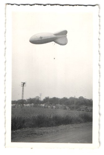 Fotografie fesselballon - fotografie, 2.wk,