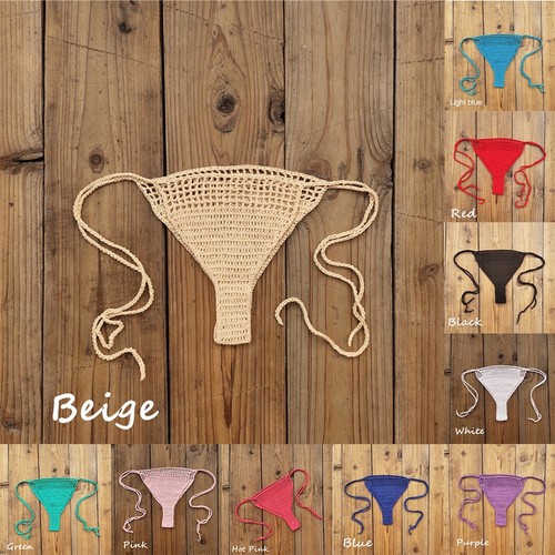 Häkel bikini seiten string - häkel,