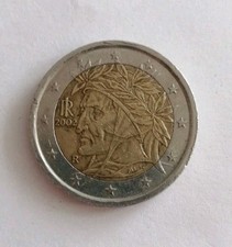 2 Euro Münze Italien 2002 Dante Alighieri