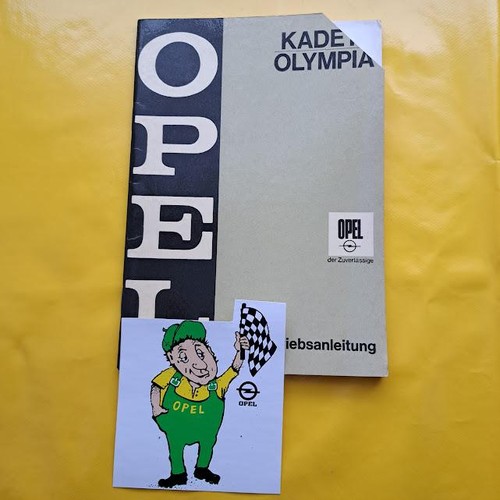 Betriebsanleitung opel kadett - betriebsanleitung,