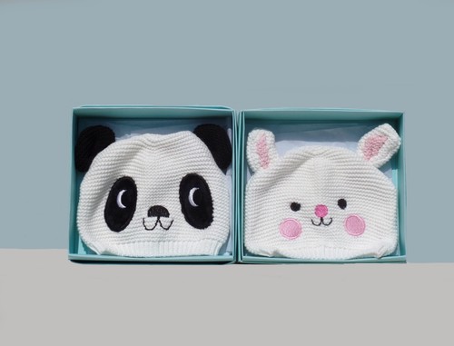 Baby mütze panda bär - baby,