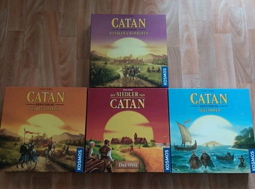 Catan sammlung komplettpaket - catan,