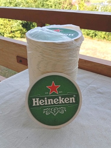 Heineken bierdeckel 100 - bierdeckel, ca.