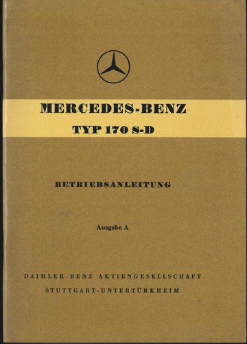 Mercedes typ 170 d - typ,