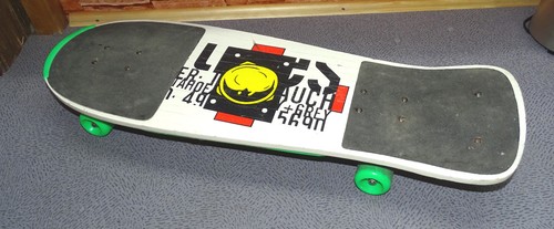 Skatboard mir schwarz weißer - skatboard,