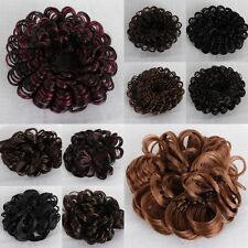 11 Farben Haarteil Haargummi Haarband Zopfband Kunshaar Haarschmuck Perücke