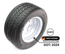 PKW Anhänger Komplettrad  SECURITY 195/55 R10 C Felge MEFRO 6x10 ET-4