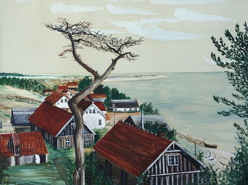 Ansicht nidden kurische - nidden,