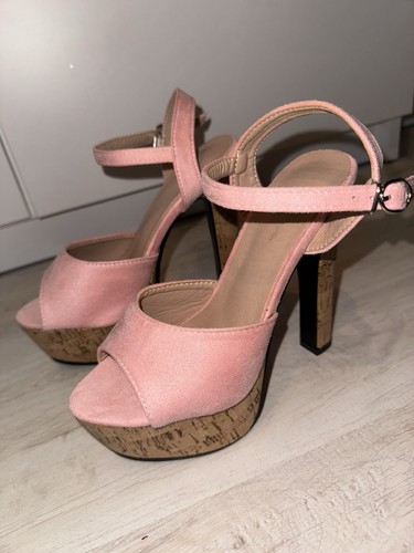 Rosa plateau high - rosa, heels