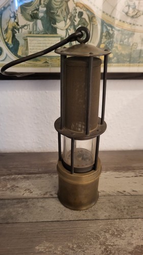 Alte bergbau grubenlampe - alte,