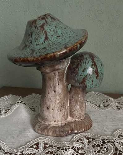 Keramik deko figur pilze ca - keramik-,