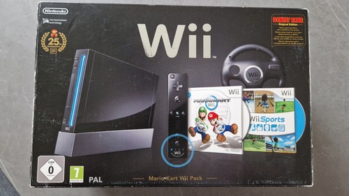 Nintendo wii schwarz - -,