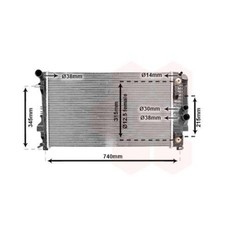 Van Wezel 30002460 Kühler