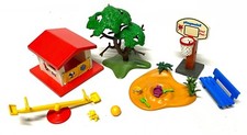 Playmobil Konvolut * Spielplatz * Haus Wippe Sandkasten Basketball Korb