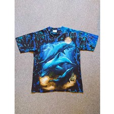 Shirt delfin tie dye - t-shirt,