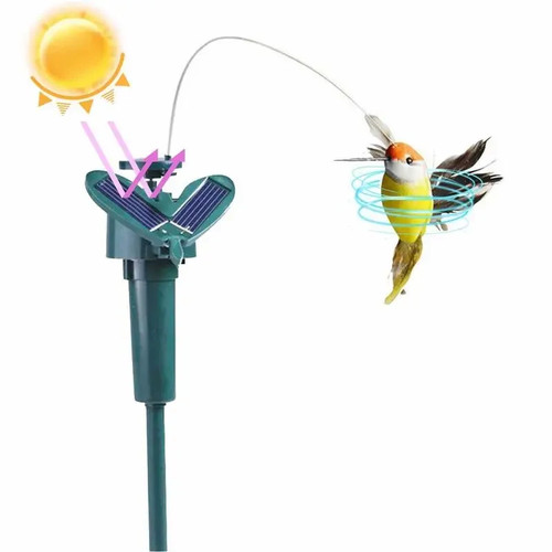 Garten windmühle vogel solar - vogel,