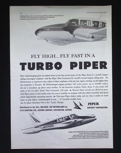 Original 1967 werbung piper - 1967,