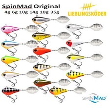 Lieblingsköder SPINMAD ORIGINAL 4g 6g 10g 14g 18g 35g alle Farben Spinner-Jig