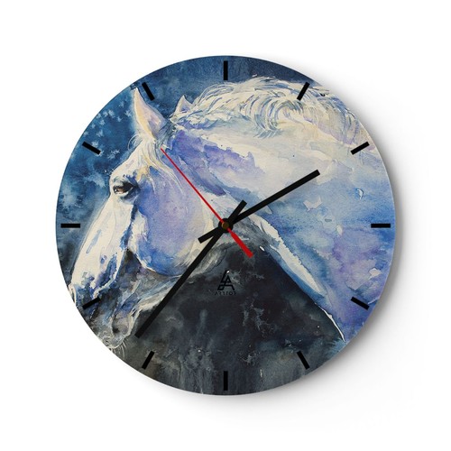 Modern wanduhr 40x40cm rund - modern,