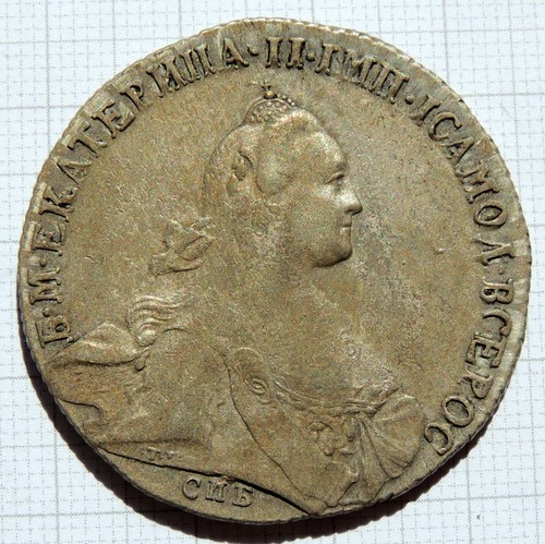 Russland 1 rubel 1772 - +++,