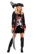 Jacke Jacket Piraten Pirat Piratin Barock Rokoko Kleid Mantel Steampunk Kostüm