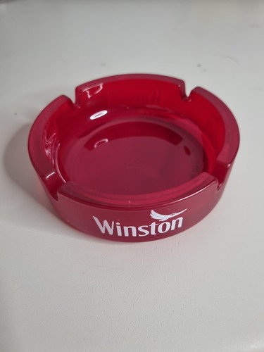 Winston aschenbecher rot - aschenbecher,