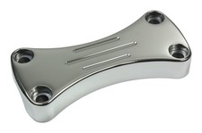 Riser-Abdeckung - C&C - Fluted - Alu poliert - Suzuki VS 800 / 1400 Intruder