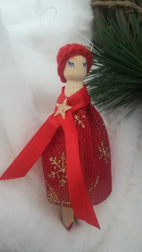 Rot püppchen puppe - püppchen, tilda