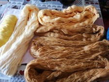 Lace Garn 1938  g Gelb  Wolle / Poly für Strickmaschine