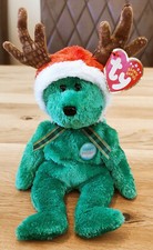 Ty Beanie Babies Baby 2002 Holiday Teddy ,Weihnachten