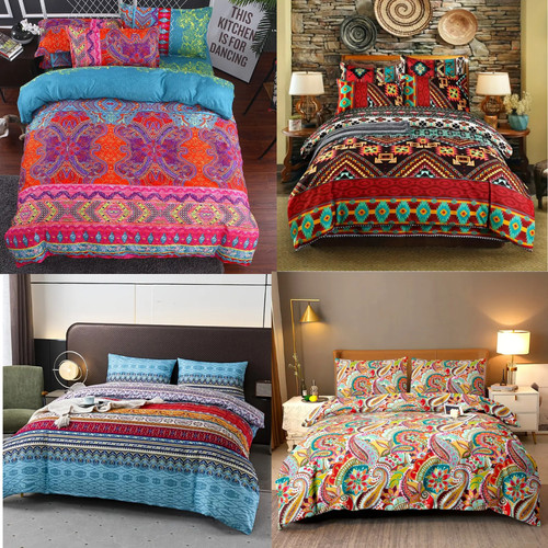 Bohemian teiliges doppelbett - 3-teiliges,