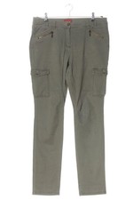 LAURA DI SARPI Cargohose Damen Hose Gr. DE 42 khaki Casual-Look