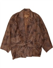 VINTAGE Damen Lederjacke IT 46