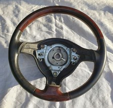 ORIGINAL VW GOLF  3 / 4 CABRIO  HOLZ-LEDERLENKRAD  1E0 419 091 L
